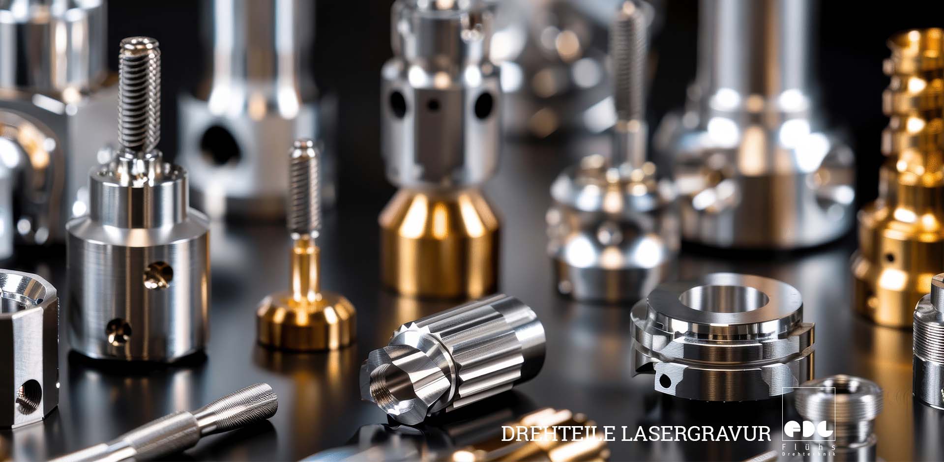 Drehteile Lasergravur